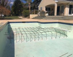 Renovation home pool